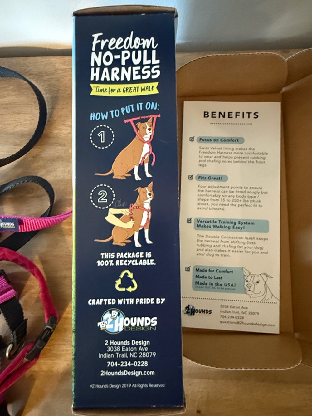 2 Hounds Design: Freedom No-Pull Harness - Picture 8 of 11